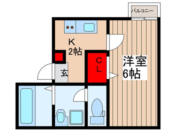 仮)アークシティ一ノ割の物件間取画像